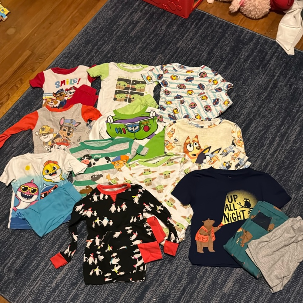 3T boys pajama lot